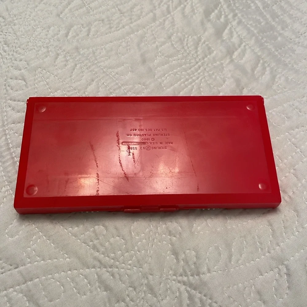Vintage 1960 Presidents of US & Terms in Office Plastic Pencil Case Dial Knobs
